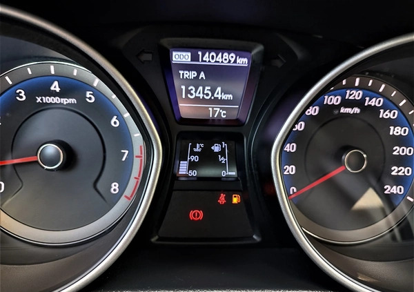 Hyundai I30 cena 36900 przebieg: 140000, rok produkcji 2014 z Skoki małe 436